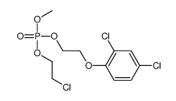 2-chloroethyl 2-(2,4-dichlorophenoxy)ethyl methyl phosphate结构式