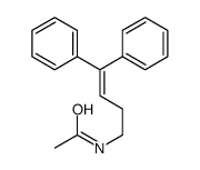 N-(4,4-diphenylbut-3-enyl)acetamide Structure