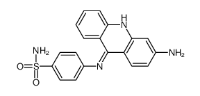 4-((3-Amino-9-acridinyl)amino)benzenesulfonamide Structure