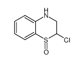 4H-2-chloro-2,3-dihydrobenzo-1,4-thiazine 1-oxide结构式