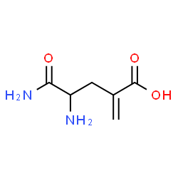 Glutaramic acid,4-amino-2-methylene- (5CI)结构式