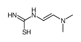 N-[(DIMETHYLAMINO)METHYLENE]-N'-METHYLTHIOUREA结构式