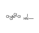 dimethylammonium tetrachloroaurate(III)结构式