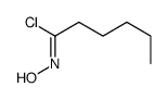 N-hydroxyhexanimidoyl chloride结构式