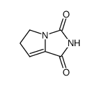 5,6-Dihydro-1H-pyrrolo(1,2-c)imidazol-1,3(2H)-dion结构式