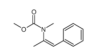 methyl N-methyl-N-(1-phenylprop-1-en-2-yl)carbamate Structure