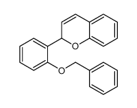 2-(2-phenylmethoxyphenyl)-2H-chromene Structure