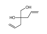 2-prop-2-enylpent-4-ene-1,2-diol结构式