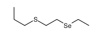 1-(2-ethylselanylethylsulfanyl)propane Structure