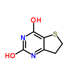 6,7-Dihydrothieno[3,2-d]pyrimidine-2,4-diol Structure