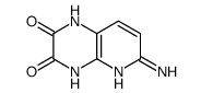 Pyrido[2,3-b]pyrazine-2,3-diol, 6-amino- (7CI) structure