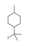 1-(2-iodopropan-2-yl)-4-methylcyclohexane Structure