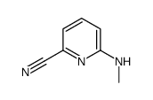 6-(methylamino)pyridine-2-carbonitrile结构式