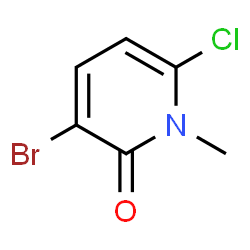 3-溴-6-氯-1-甲基吡啶-2-酮图片