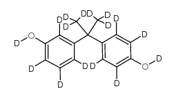 bisphenol a-d16 structure