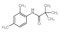 N-(2,4-二甲基苯基)新戊酰胺结构式