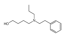 N-(4-Hydroxy-butyl)-N-propyl-phenaethylamin Structure