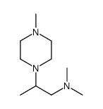 N,N-dimethyl-2-(4-methylpiperazin-1-yl)propan-1-amine Structure