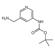 tert-butyl N-[5-(aminomethyl)pyridin-3-yl]carbamate图片