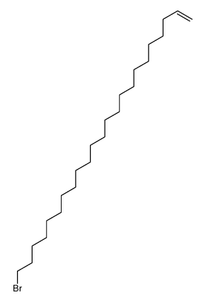23-bromotricos-1-ene Structure