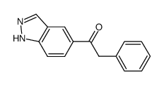 1-(1H-indazol-5-yl)-2-phenylethanone Structure