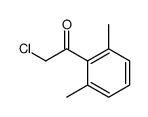 Ethanone, 2-chloro-1-(2,6-dimethylphenyl)- (9CI) structure