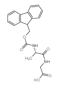 Fmoc-Ala-Gly-OH Structure