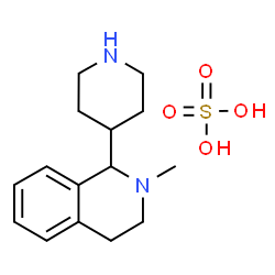 2-Methyl-1-(piperidin-4-yl)-1,2,3,4-tetrahydroisoquinoline sulphate Structure