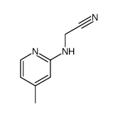 Glycinonitrile, N-(4-methyl-2-pyridyl)- (6CI) picture