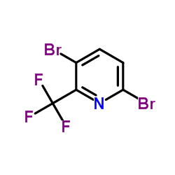 3,6-Dibromo-2-(trifluoromethyl)pyridine picture