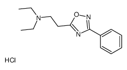 (diethyl)[3-phenyl-1,2,4-oxadiazole-5-ethyl]ammonium chloride Structure