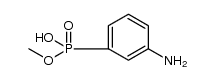 monomethyl (3-aminophenyl)phosphonate Structure