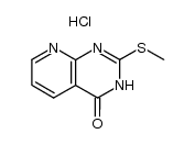 2-(methylthio)pyrido[2,3-d]pyrimidin-4(3H)-one hydrochloride Structure