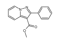 methyl 2-phenylpyrazolo[1,5-a]pyridine-3-carboxylate结构式