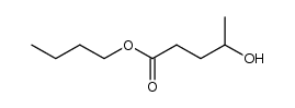 butyl 4-hydroxypentanoate Structure