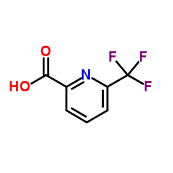 6-(Trifluoromethyl)picolinic acid Structure