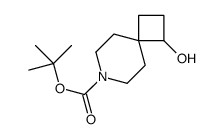 N-BOC-7-azaspiro[3.5]nonan-1-ol结构式