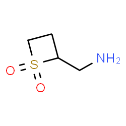 (1,1-dioxothietan-2-yl)methanamine结构式