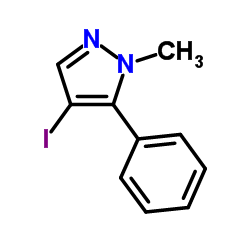 4-Iodo-1-methyl-5-phenyl-1H-pyrazole Structure