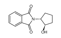 2-[(1R,2R)-2-Hydroxycyclopentyl]-isoindole-1,3-dione Structure