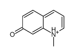 1-methylquinolin-1-ium-7-ol结构式