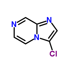 3-Chloroimidazo[1, 2-a]pyrazine Structure