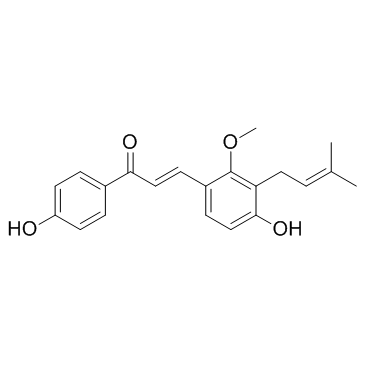 甘草查尔酮C结构式