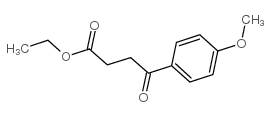 Ethyl 3-(4-methoxybenzoyl)propionate structure