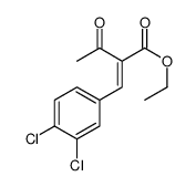 2-(3,4-Dichlorobenzylidene)-3-oxobutyric acid ethyl ester结构式