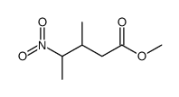 methyl 3-methyl-4-nitropentanoate Structure