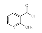 3-Pyridinecarbonyl chloride, 2-methyl- (9CI) Structure