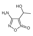 1,2,5-Oxadiazole-3-methanol, 4-amino-alpha-methyl-, 2-oxide (9CI)结构式