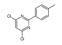 4,6-DICHLORO-2-(4-METHYLPHENYL)PYRIMIDINE Structure