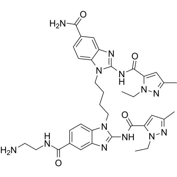 diABZI-C2-NH2 Structure